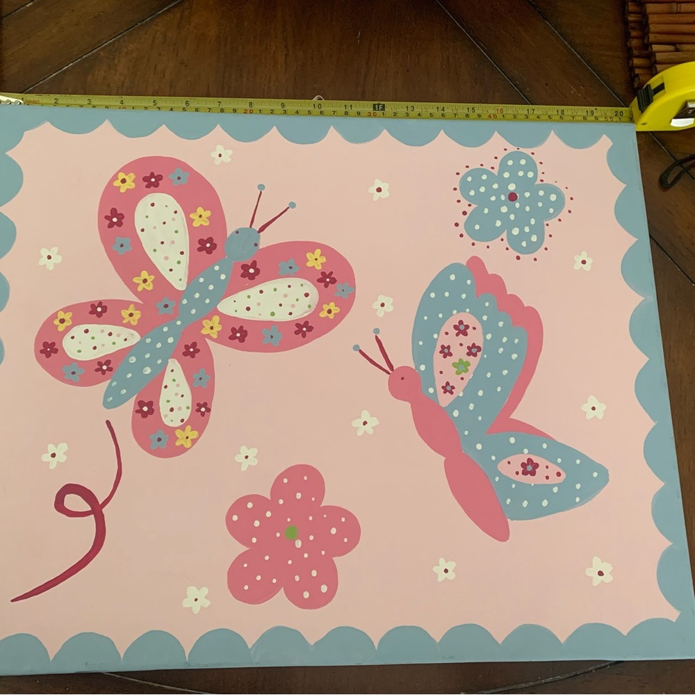 Custom Made Butterfly Artwork Painting